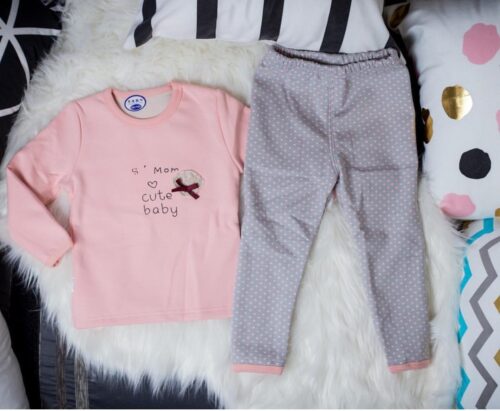 ''Mom's Cute Baby'' Pajama Set - Offspring